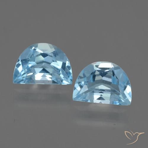 1.86ctw Natural Sky Blue Topaz, Fancy, VVS-VS
