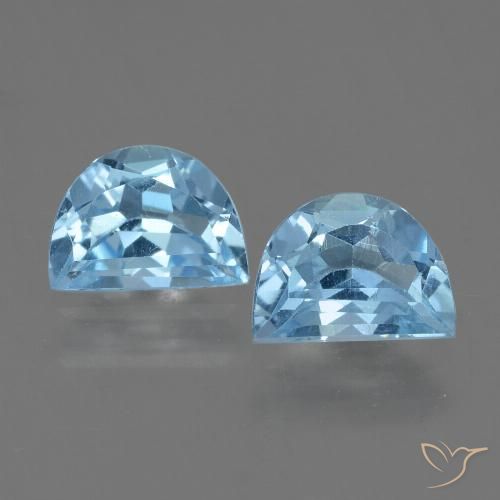 2.11ctw Natural Swiss Blue Topaz, Fancy, VS