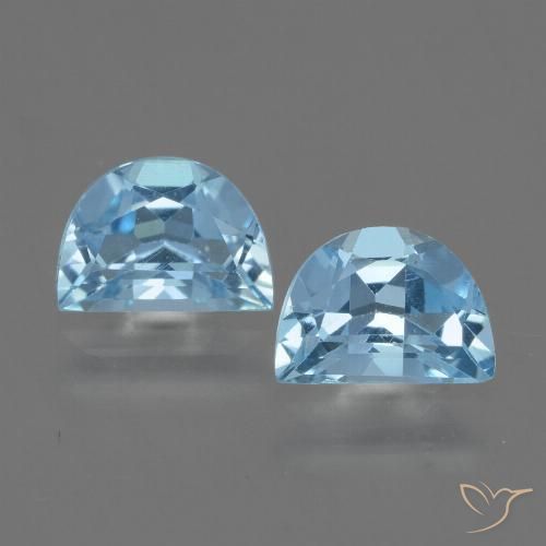 2.03ctw Natural Swiss Blue Topaz, Fancy, VVS-VS