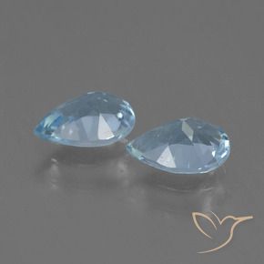 Topaz Gemstones in 7 x 5 mm (calibrated) Size for Sale, Topaz Stones in Sky Blue Color