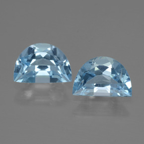 Baby Blue Topaz Gem - 0.9ct Fancy Facet (ID: 433161)