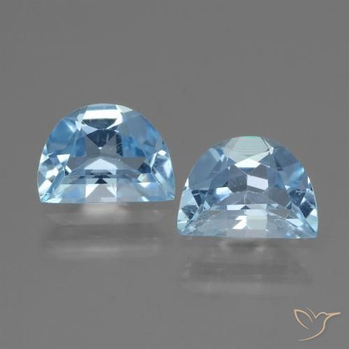 1.91ctw Natural Swiss Blue Topaz, Fancy, VVS-VS