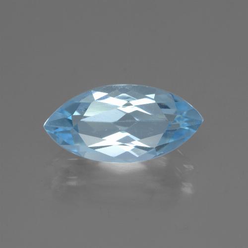 Azul maya Topacio Gema - 2.2ct Forma marquesa (ID: 433170)