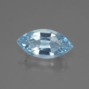 Baby Blue Topaz Gem - 2.1ct Marquise Facet (ID: 433175)