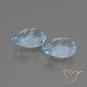 Topaz Gemstones in 7 x 5 mm (calibrated) Size for Sale, Topaz Stones in Sky Blue Color