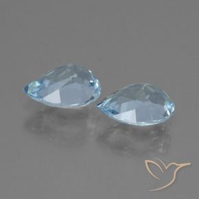 Topaz Gemstones in 7 x 5 mm (calibrated) Size for Sale, Topaz Stones in Sky Blue Color