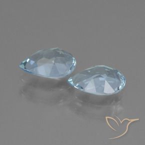 Topaz Gemstones in 7 x 5 mm (calibrated) Size for Sale, Topaz Stones in Sky Blue Color