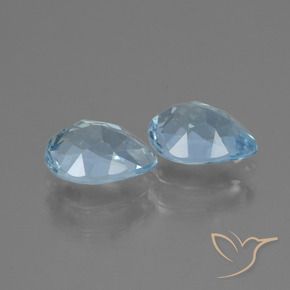 Topaz Gemstones in 7 x 5 mm (calibrated) Size for Sale, Topaz Stones in Sky Blue Color