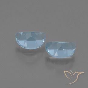 Topaz Gemstones in 7 x 5 mm (calibrated) Size for Sale, Topaz Stones in Sky Blue Color