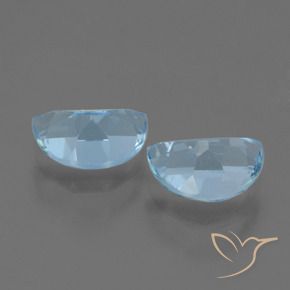 Topaz Gemstones in 7 x 5 mm (calibrated) Size for Sale, Topaz Stones in Sky Blue Color