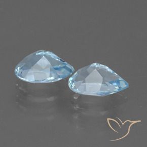 Topaz Gemstones in 7 x 5 mm (calibrated) Size for Sale, Topaz Stones in Sky Blue Color