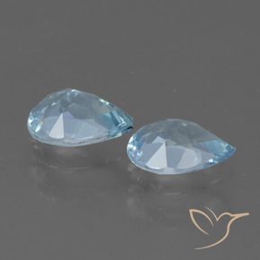Topaz Gemstones in 7 x 5 mm (calibrated) Size for Sale, Topaz Stones in Sky Blue Color
