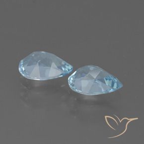 Topaz Gemstones in 7 x 5 mm (calibrated) Size for Sale, Topaz Stones in Sky Blue Color