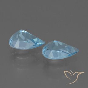 Topaz Gemstones in 7 x 5 mm (calibrated) Size for Sale, Topaz Stones in Sky Blue Color