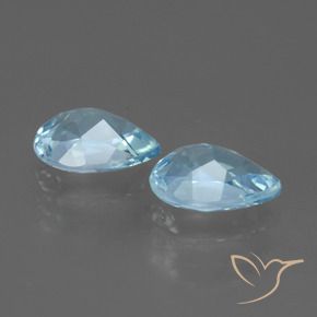Topaz Gemstones in 7 x 5 mm (calibrated) Size for Sale, Topaz Stones in Sky Blue Color