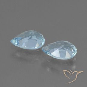 Topaz Gemstones in 7 x 5 mm (calibrated) Size for Sale, Topaz Stones in Sky Blue Color