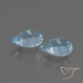 Topaz Gemstones in 7 x 5 mm (calibrated) Size for Sale, Topaz Stones in Sky Blue Color