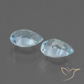 Topaz Gemstones in 7 x 5 mm (calibrated) Size for Sale, Topaz Stones in Sky Blue Color