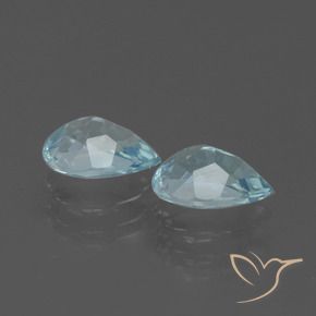 Topaz Gemstones in 7 x 5 mm (calibrated) Size for Sale, Topaz Stones in Sky Blue Color