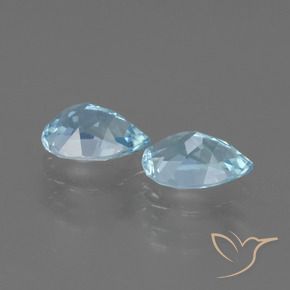Topaz Gemstones in 7 x 5 mm (calibrated) Size for Sale, Topaz Stones in Sky Blue Color