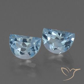 2.19 ctw Blue Topaz Stones, Natural Topaz in Fancy Facet Shape for Sale