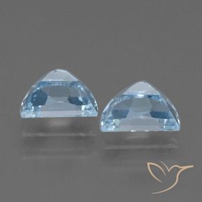 Topaz Gemstones in 7 x 5 mm (calibrated) Size for Sale, Topaz Stones in Sky Blue Color