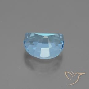 Topaz Gemstone in 9 x 7 mm (calibrated) Size for Sale, Topaz Stone in Sky Blue Color