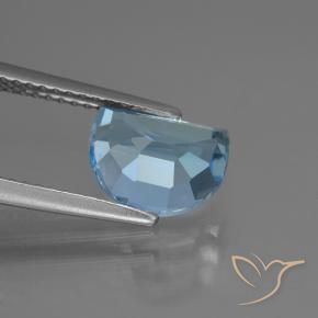 Topaz Gemstone in 9 x 7 mm (calibrated) Size for Sale, Topaz Stone in Sky Blue Color
