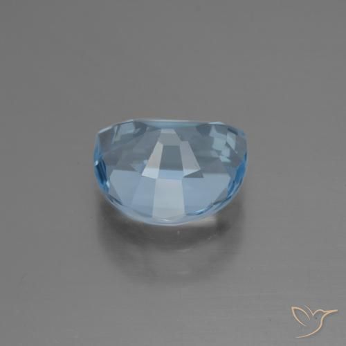 Topaz Gemstone in 9 x 7 mm (calibrated) Size for Sale, Topaz Stone in Swiss Blue Color