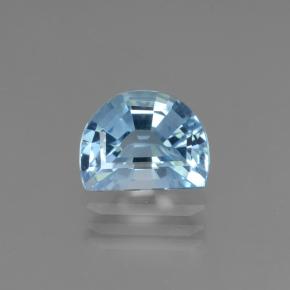 2.4ct Half Moon Facet-Cut Swiss Blue Topaz for sale thumb image of 2.4ct Half Moon Facet-Cut Swiss Blue Topaz (ID: 434380)