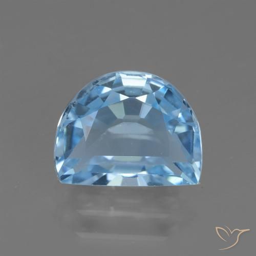 2.63ct Natural Swiss Blue Topaz, Fancy, VVS