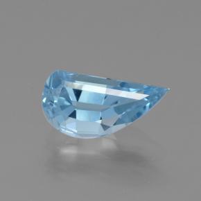 Свисс-Блю Топаз Камень - 1.4ct Грань в виде Полусердца (ID: 435999)