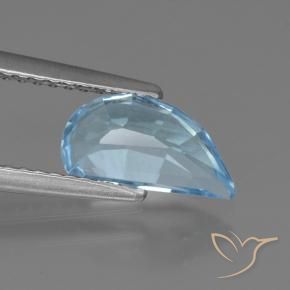 Topaz Gemstone in 9.8 x 5.1 mm Size for Sale, Topaz Stone in Sky Blue Color