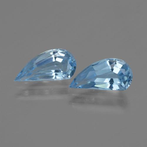 Swiss Blue Topaz Gem - 1.2ct Fancy Facet (ID: 436057)