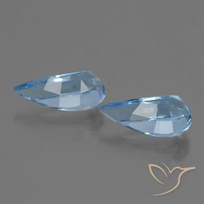 Topaz Gemstones in 10.2 x 5.1 mm Size for Sale, Topaz Stones in Sky Blue Color