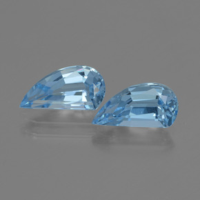 Swiss Blue Topas Edelstein - 1.4ct Fantasie-Schliff (ID: 436061)
