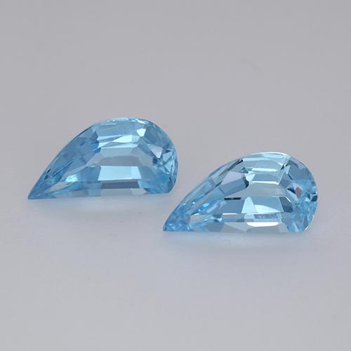Swiss Blue Topaz Gem - 1.4ct Fancy Facet (ID: 436064)