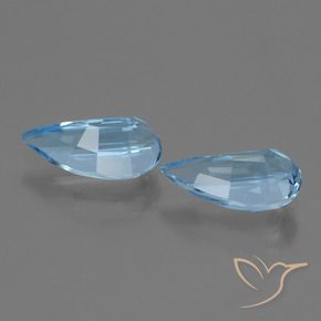 Topaz Gemstones in 10.1 x 5 mm Size for Sale, Topaz Stones in Swiss Blue Color