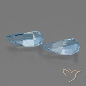 Topaz Gemstones in 9.9 x 4.8 mm Size for Sale, Topaz Stones in Swiss Blue Color