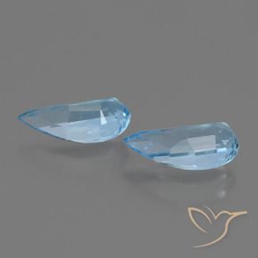 Topaz Gemstones in 9.8 x 4.9 mm Size for Sale, Topaz Stones in Sky Blue Color