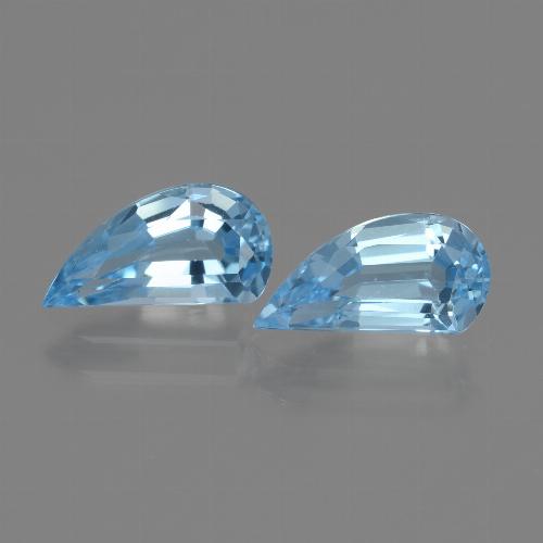 Maya Blue Topaz Gem - 1.4ct Fancy Facet (ID: 436396)