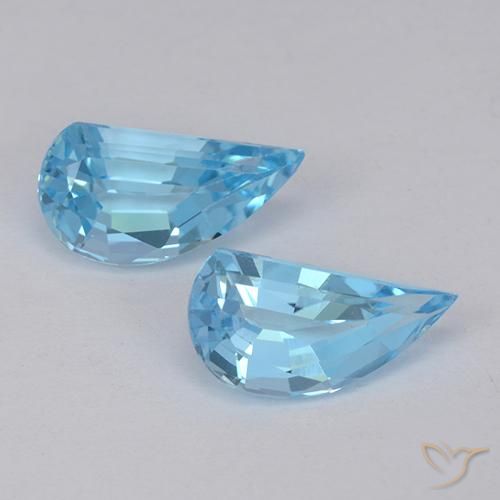 2.78ctw Natural Swiss Blue Topaz, Fancy, VVS