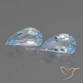2.79 ctw Blue Topaz Stones, Natural Topaz in Fancy Facet Shape for Sale