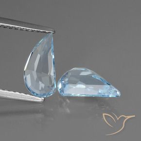 Topaz Gemstones in 9.8 x 5.1 mm Size for Sale, Topaz Stones in Sky Blue Color