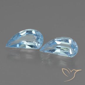 2.77 ctw Blue Topaz Stones, Natural Topaz in Fancy Facet Shape for Sale