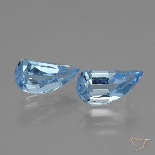 2.83ctw Natural Swiss Blue Topaz, Fancy, VVS