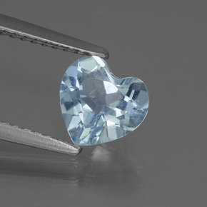 1.2ct Heart Facet Sky Blue Topaz for sale thumb image of 1.2ct Heart Facet Sky Blue Topaz (ID: 437138)