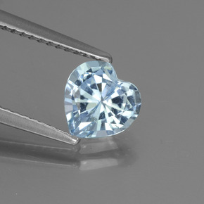1.2ct Heart Facet Sky Blue Topaz for sale thumb image of 1.2ct Heart Facet Sky Blue Topaz (ID: 437194)