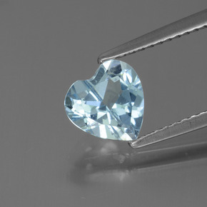 1.3ct Heart Facet Sky Blue Topaz for sale thumb image of 1.3ct Heart Facet Sky Blue Topaz (ID: 437201)
