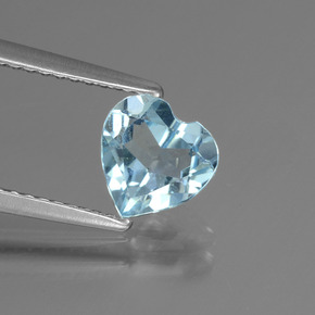1.2ct Heart Facet Sky Blue Topaz for sale thumb image of 1.2ct Heart Facet Sky Blue Topaz (ID: 437203)